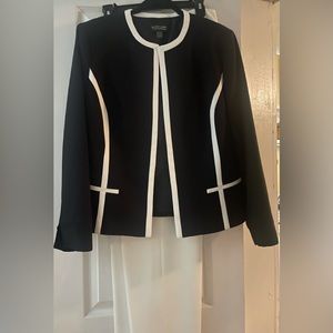 Pant suit Black Label by Evan Picone.